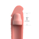 Extensión Fantasy X-tensions Elite 7″ Sleeve with 1″ Plug – Light - Cake Sex Shop 2